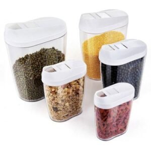 Plastic Cereal Container Set - 10piece
