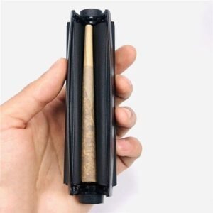 110mm Black Manual arette Rollinghine  Herb Roller Cone Portable Hand Making Tool  Accessories