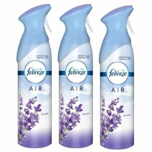 Febreze Air Lavender - 100% Natural Propellant - 3 Pieces