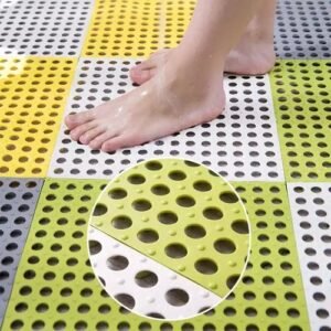 ML bath mat anti-slip bathroom mat non-slip floor mat drainage mat 25x25cm (sold per piece)