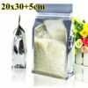 50 Pcs Self-Stand Aluminum Ziplock Pouch (20 X 30 Cm)