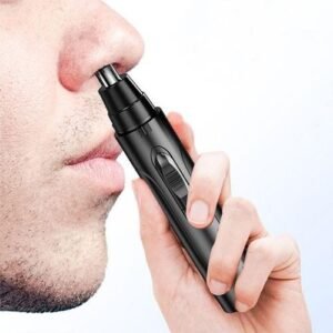 Electric nose hair trimmer for men and women