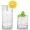 REALWAY Unbreakable Plastic Drinking Tumblers,Reusable
