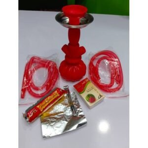 Acrylic Shish Complete Set. Smoking Pot & Accessories.