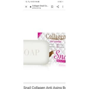 Collagen Collagens snail deep cleansing whitening soap