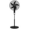 Binatone 18 Inches AC/DC Rechargeable Fan (RCF-1855) - Black