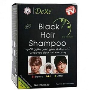 Dexe 5 Minutes Herbal Hair Dye And Shampoo ( 10 Sachets In Box)