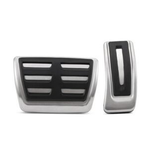 For Audi A6 C6 Acessories C7 C8 2004~ At Mt Car Non-Slip Foot Pedal Brake Clutch Pedal Non Slip Pads Covers Acessories