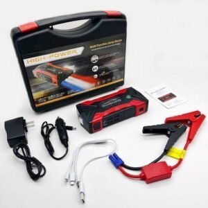 High Power JUMP STARTER KIT And POWER BANK For Cars, Laptop & Mobile Devices - Emergency Car Battery 99800mAH 12V ULTRASAFE LITHIUM  - Torch Light- MULTI FUNCTIONAL