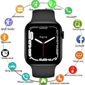 Smart Watch Series 7 Bluetooth Call 44mm Blood Pressure Monitor Smartwatch Women Men