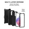 Otter Box Galaxy A73 5G Defender Case, Heavy Duty Drop Protection