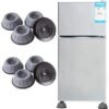 4PCS OF SHOCK PAD FOR FRIDGE,DEEP FREEZER,WASHING MACHINE & MORE.