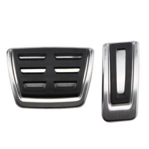 Car Sport Brake Pedal Cover Set Stainless Steel Auto Pedals for Skoda Scala Citigo Fabia Rapid Kamiq DSG Acessories