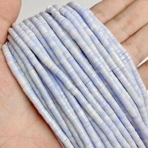 30 Agate Natural  Rondelle Bead 4x2mm Turquoises Quartz Jaspers Flat Round Disc Spacer Bead for Jewelry ing DIY let Acessory