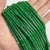 25 Jade Natural  Rondelle Bead 4x2mm Turquoises Quartz Jaspers Flat Round Disc Spacer Bead for Jewelry ing DIY let Acessory