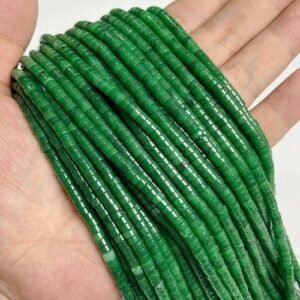 25 Jade Natural  Rondelle Bead 4x2mm Turquoises Quartz Jaspers Flat Round Disc Spacer Bead for Jewelry ing DIY let Acessory