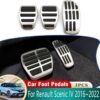 For Renault Grand Scenic 4 IV Acessories 2022 2016 2017 2018~ Car Pedals Stainless Steel Brake Non-slip No Drilling Pedal MT
