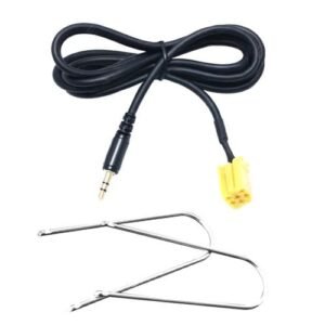 Car Acessories 3.5mm AUX Stereo Audio Line Input Cable For