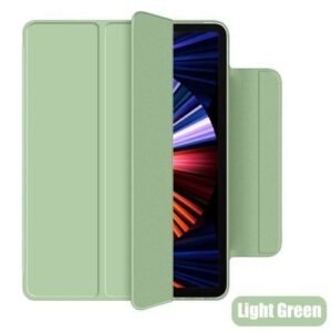 Magnetic Case For Ipad Air 4 2020 Mini 6 6th 5 Generation Case Funda For Ipad Pro 11 12.9 2021 10.9 8.3 Smart Cover Acessories(#Light Green)