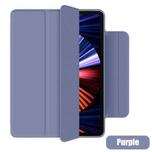 Magnetic Case For Ipad Air 4 2020 Mini 6 6th 5 Generation Case Funda For Ipad Pro 11 12.9 2021 10.9 8.3 Smart Cover Acessories(#Purple)