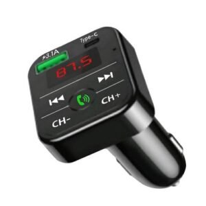 pd Fm nsmitter Bluetooth Wireless Car Kit Handfree Usb 3.1A Fast Car Charger Mp3 Music Aux Player Car Acessories