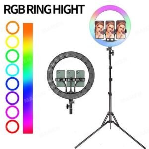 18 Inch RGB LED Multicolor Ring Light