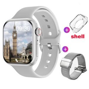 2023 Smartwatch Men Wireless Charging 2.05 Inch HD Screen Custom Watch Faces 500+ Waterproof Smartwatch For Apple