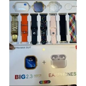I20 Ultra Suit Smart Watch With 10 In1 High Quality Straps