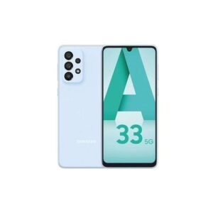 Samsung A33 - 6.4" (6GB RAM, 128GB ROM) Android 12  - 5G - Dual Sim - 5000mAh - Awesome Blue