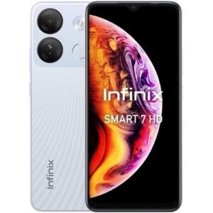 Infinix Smart 7 HD - 6.6" (2GB/64GB) 4G Dual SIM, 5000mAh - White