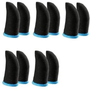 10 Pcs  Carbon Fiber Finger Covers For PUBG Finger Covers