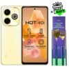 Infinix Hot 40i 8GB RAM/256GB ROM 4G 5000mAh-Android 13 - Gold