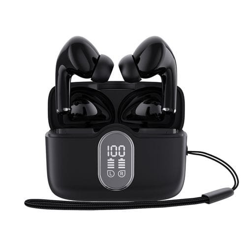 Earphones Wireless BT Earbuds LED Display IPX4 Waterproof