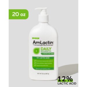 Amlactin Daily Nourish Exfoliating & Hydrating Lotion 12% Lactic Acid |20 Oz