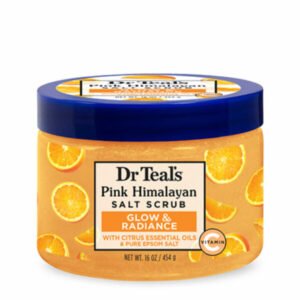 [Wholesale] Dr Teal?s Pink Himalayan Salt Body Scrub ? Vitamin C | 454g