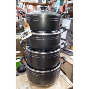 Big Size Set Of 4 Non-stick Pots