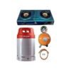Cepsa High Quality Cespa Gas Cylinder 12.5kg With Cooker+Free Regulator Hose & Clips