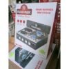4-Burner Table Top Gas Cooker + 2 Electric