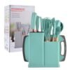 19 Sets Of Silicone Kitchenware Spoon And Quality Knife