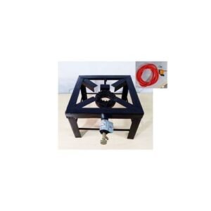 Single Burner Industrial Cooker,4yards Hose,Regulator&Clips
