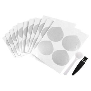 100Pcs Aluminum Foil Lids Aluminum Lids Seals Foil Lids For Nespresso line s Coffee Pods With Spoon Brush