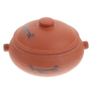 Pot Ceramic Casserole Soup Cooking Stew Steam Dish Clay Hot Serving Lid Stockpot Japanese Nonstick Asserole Pottery Wiht