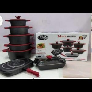 7 Set Of Original Luxury Pots Graniteware