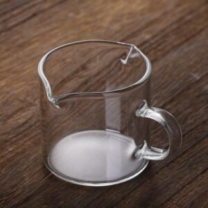 50/100ML Clear Gl Milk Jugs Coffee Accessories Measuring Cups Pour Pots Cappuccino Cups