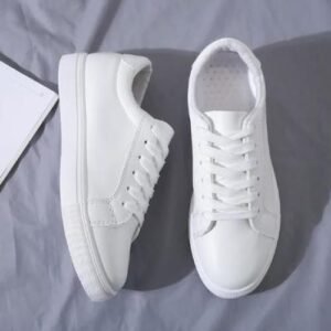 Men'S White Sneakers For Both Men And Women Fashion Shoe