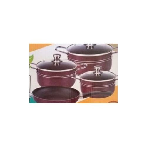 3 Sets Non Stick Cooking Pot With Fry Pan