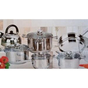 Set Of 6 Cooking Pot ,Fry Pan,Kettle