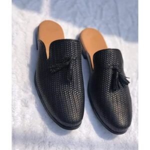 Mens Casual Half Shoes Party Footwear-Black Half Shoe For Men