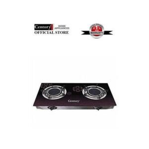 Century Glass Table Top Gas Cooker -Double Burner