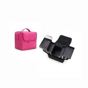 Box Mini Makeup Bag - Pink